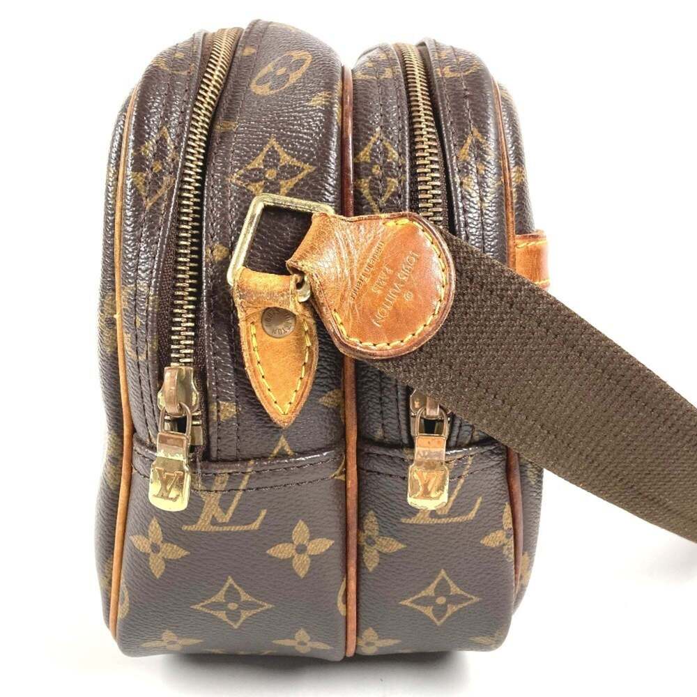 LOUIS VUITTON Brown Monogram Canvas Shoulder Bag - Picture 12 of 16